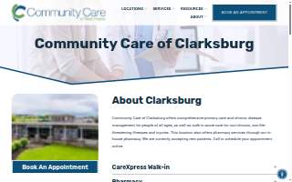 Community Care of Clarksburg website
