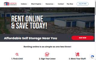 Mission Storage Rental - Mini Storage Dr website