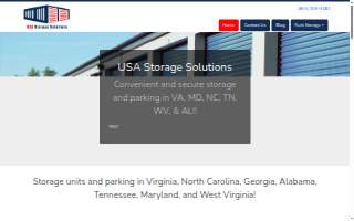 USA Storage Solutions website