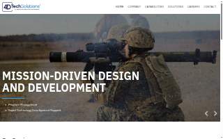 4D Tech Solutions, LLC website