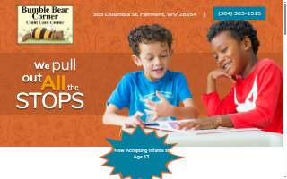 Bumble Bear Corner Childcare Center website