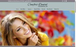 Comfort Dental website