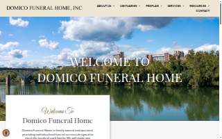 Domico Funeral Home Inc website