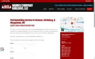 Harris Company Builders, LLC website