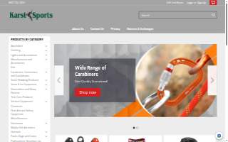 Karst Sports website