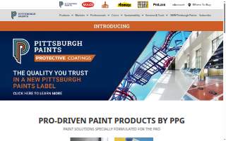 PPG Paint Store of Vincennes website