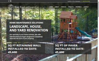 River Run Landscape Co website