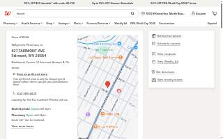 Walgreens Pharmacy website