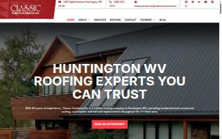 Classic Construction Company website