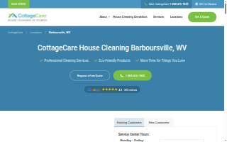 CottageCare Barboursville website
