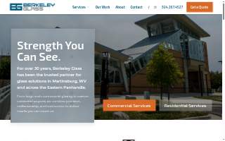 Berkeley Glass website