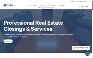 Catrow Law website