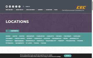 Civil & Environmental Consultants, Inc. of Martinsburg website