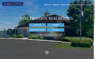 Conrad Luttrell LLP website