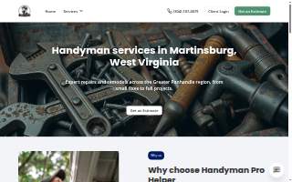 Handyman Pro Helper website