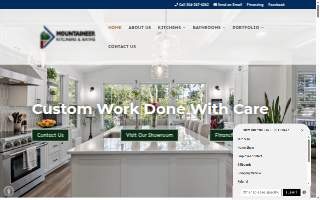 Mountaineer Kitchens & Baths website