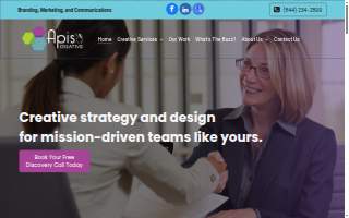 Apis Creative website