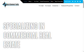 Black Diamond Realty website