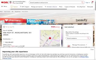 CVS Pharmacy website