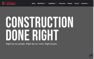 Kinsley Construction Inc website