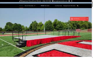 MPE Rentals website