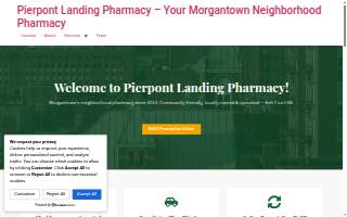 Pierpont Landing Pharmacy website