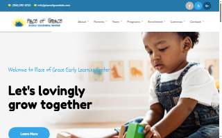 Place of Grace Early Learning website
