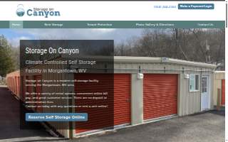 Storage On Canyon website