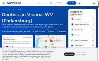 Aspen Dental - Vienna, WV (Parkersburg) website