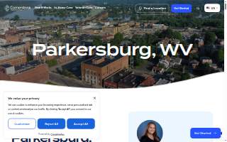 Cornerstone Caregiving of Parkersburg website