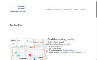 Cox Family Pharmacy website
