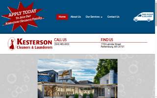 Kesterson Cleaners & Launderers website