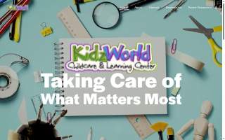 Kidzworld Learning Center website