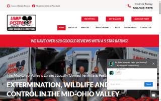 Lamp Pestproof & Wildlife Control of Parkersburg website