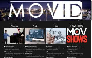 MOVID Studios website