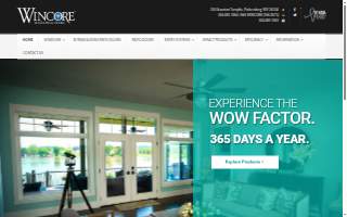 Wincore Windows of Parkersburg website
