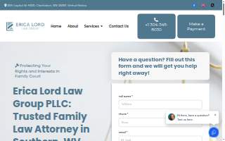 Erica Lord Law Group, PLLC website