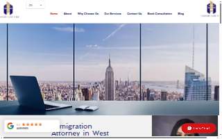 Hassani Law Firm of South Charleston website