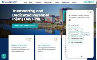 Salango Law of South Charleston website