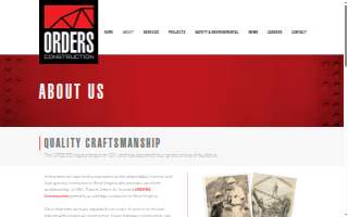 Construction Co website