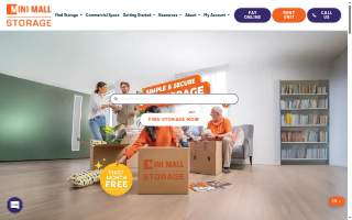 Mini Mall Storage - Nitro website