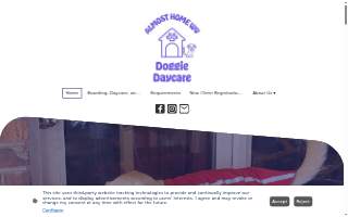 Almost Home WV Doggie Daycare of Teays Valley website