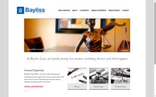 Bayliss Law Offices website