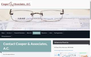 Cooper & Associates AC website