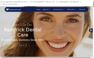 Kendrick Dental Care website