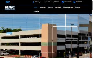 MIRC Construction website