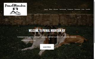 Primal Mountain K9 LLC of Teays Valley website