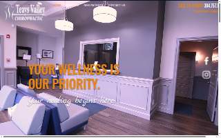 Teays Valley Chiropractic website