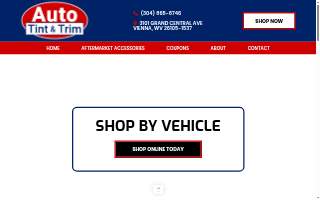 Auto Tint & Trim website