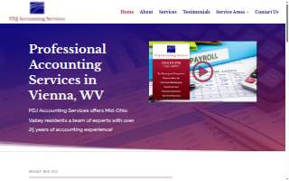 PDJ Accounting Services website